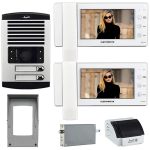 آیفون تصویری الکتروپیک مدل 1294با پنل 1086 و قاب بارانگیر – پک کامل 1 تا 10 واحدی - تصویر 2